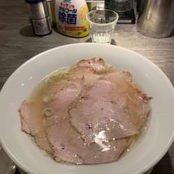 しおそば（肉入り）