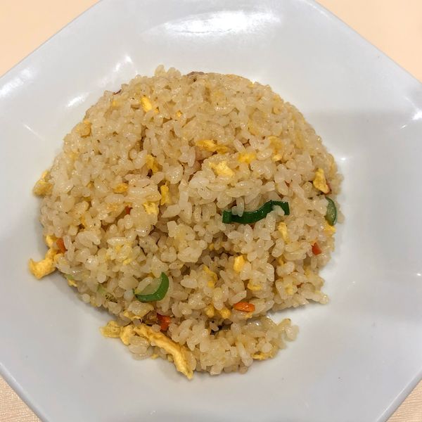 「広東麺+半チャーハン＋餃子980円」@中華達人 桃源の写真