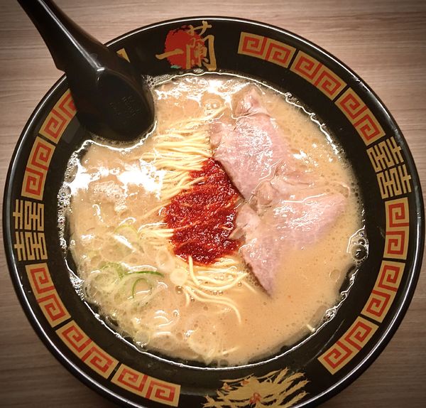 「ラーメン(930¥)」@一蘭 水戸店の写真