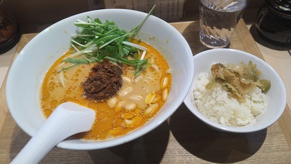 「担々麺P(ライス付)¥900-」@担々麺 かんだ橋の写真