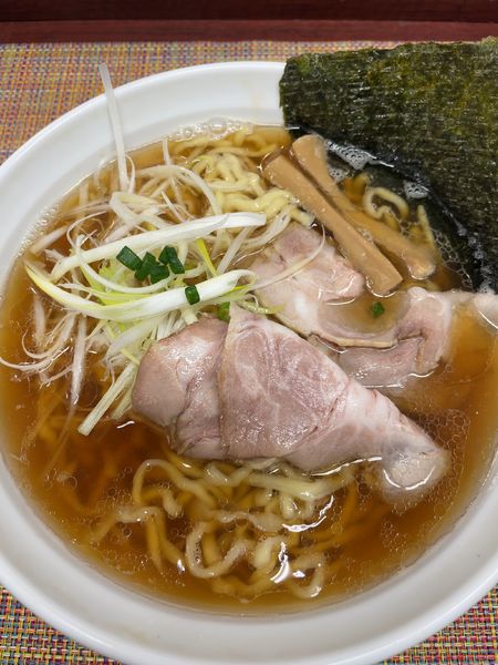 「中華そば大盛」@中華そば たま河の写真