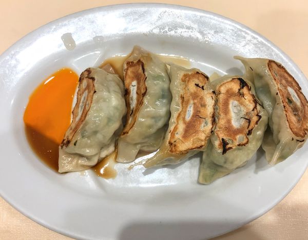 「広東麺+半チャーハン＋餃子980円」@中華達人 桃源の写真