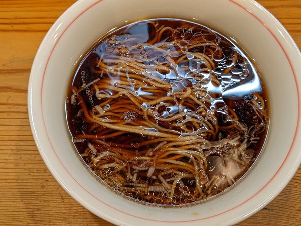 「限定　かけラーメン」@別邸三く 中華蕎麦 萃の写真
