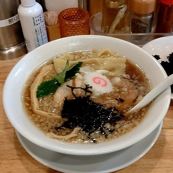 「煮干そば＋岩のり」@中華そば ムタヒロの写真