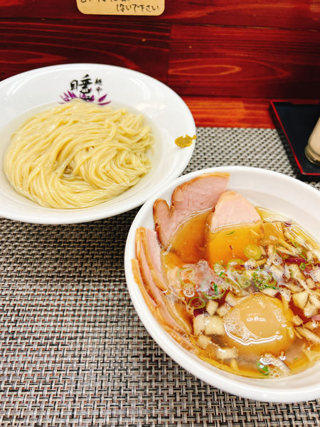 「鯵塩昆布水つけ麺」@麺や 睡蓮の写真