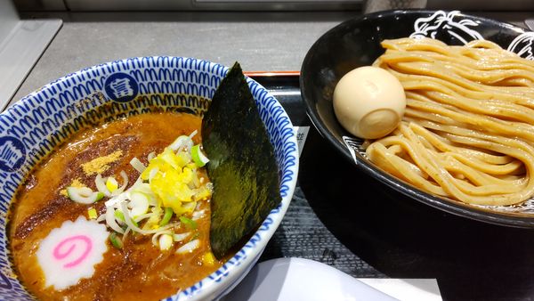 「半熟味玉濃厚つけ麺並」@松戸富田麺絆の写真
