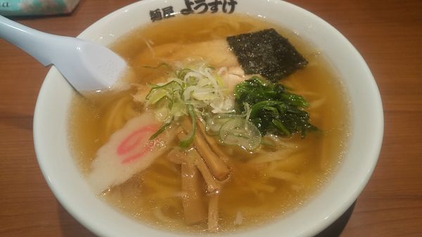 「醤油ラーメン(¥870)」@麺屋 ようすけ 東京ラーメンストリート店の写真