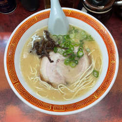 とんこつラーメン(650円)