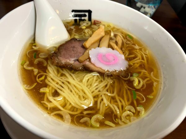 「らー麺」@煮干らー麺 カネショウ 新検見川の写真