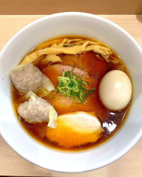 「特製中華そば」@手揉み中華そば 中村の写真