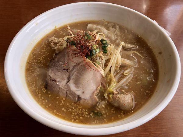 「味噌ラーメン（大盛）」@自家製麺しげの写真