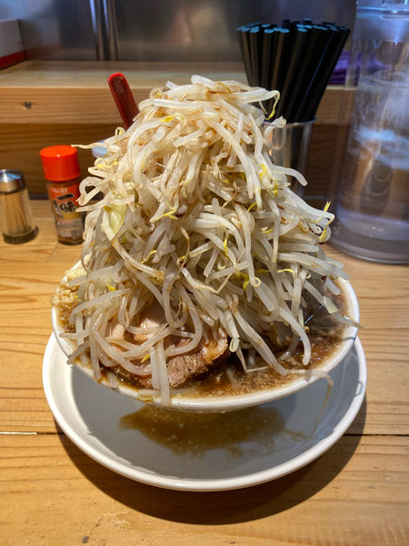 「チャーシュー麺 野菜大盛り 硬め 濃いめ」@麺屋 本日も晴天ですの写真