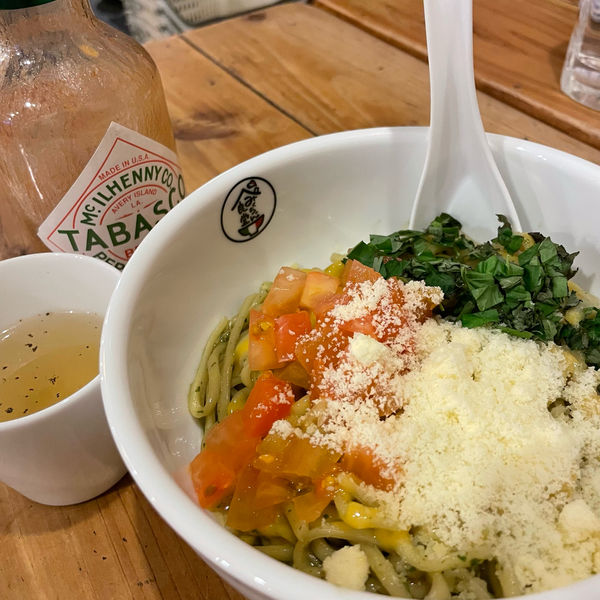 「トマトバジル」@イタリアンまぜそばのお店 みくちゃん食堂の写真