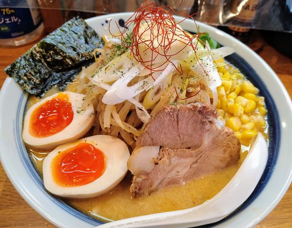 「【限定】清湯みそコーンバター￥900」@麺屋 鶏口の写真