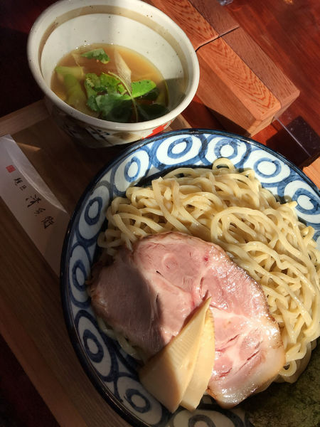 「鶏つけそば」@麺匠 清兵衛 下赤坂店の写真