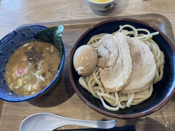 「特製つけ麺」@白楽 栗山製麺 三井アウトレットパーク 横浜ベイサイド店の写真