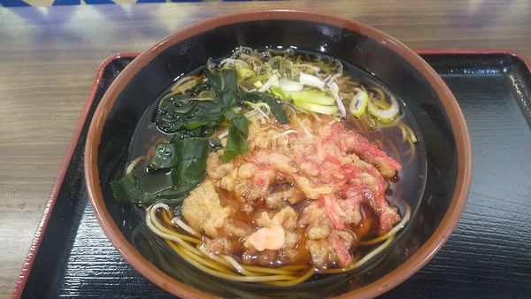 「紅しょうが天そば(¥480)」@信州そば本陣 ルミネエスト新宿店の写真