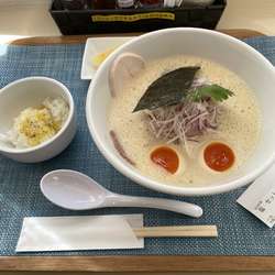 鶏白湯（塩）セット¥1,000