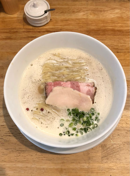 「獅子丸ぱいたんらぁめん大盛（￥850＋120）」@麺家 獅子丸の写真