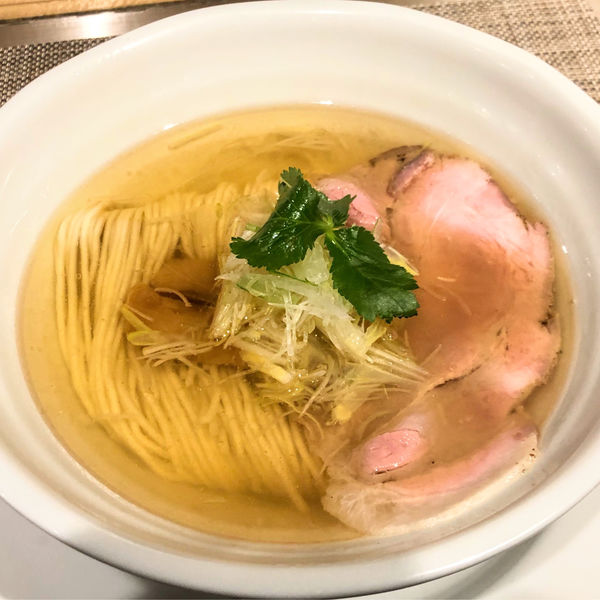 「塩そば（並）700円」@成城青果の写真