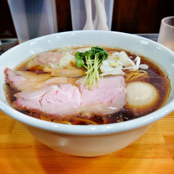 「特製中華そば 大盛」@中華そば こてつの写真