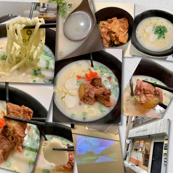 「DOKODOKOそば（こってり）980円」@沖縄そばダイニング DOKO DOKOの写真