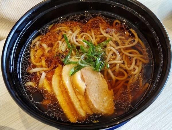 「鴨そば」@はま寿司 天童店の写真