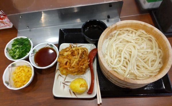 「釜揚大410円」@丸亀製麺 米沢店の写真