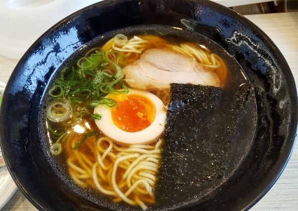 「貝節醤油ラーメン」@はま寿司 天童店の写真