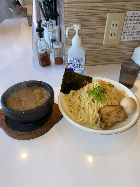 「辛刺激つけ麺大盛り味玉3辛¥950円」@ぶっと麺 しゃにむにの写真