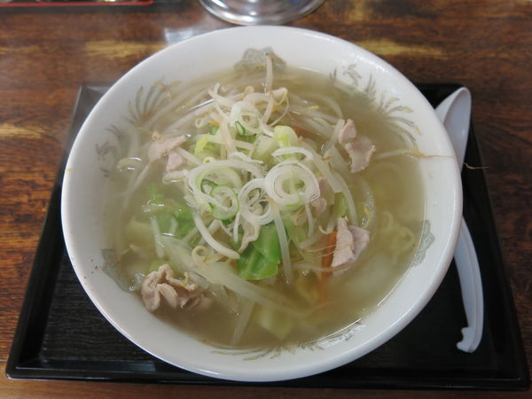 「タンメン：600円」@亀印食堂の写真