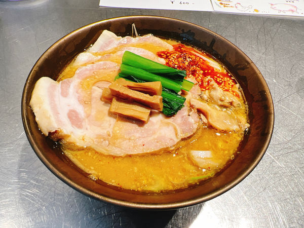 「味噌らーめん」@麺とスープの店  歩き出せ、クローバーの写真