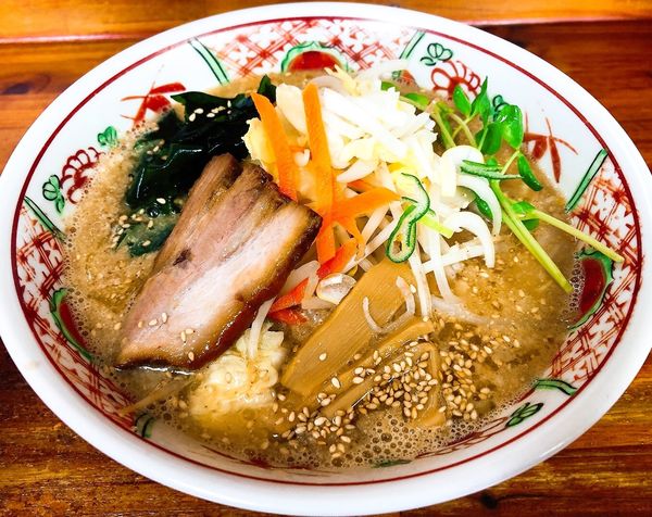 「濃厚みそラーメン（750円）」@わらべ食堂の写真
