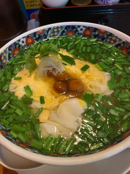 「ニラ卵ラーメン」@中華料理 龍鳳園の写真