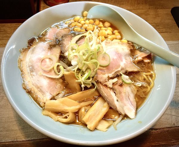 「醤油ラーメン(700¥)」@旭川らあめん もぐりの写真