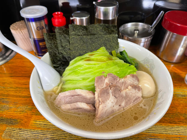 「キャバ玉チャーシュー麺」@横浜ラーメン厨房 うえむらやの写真
