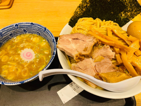「特製つけ麺（特）1200円」@舎鈴 横浜ポルタ店の写真