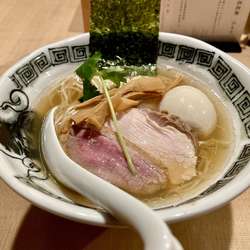 煮干中華そば 塩 特製