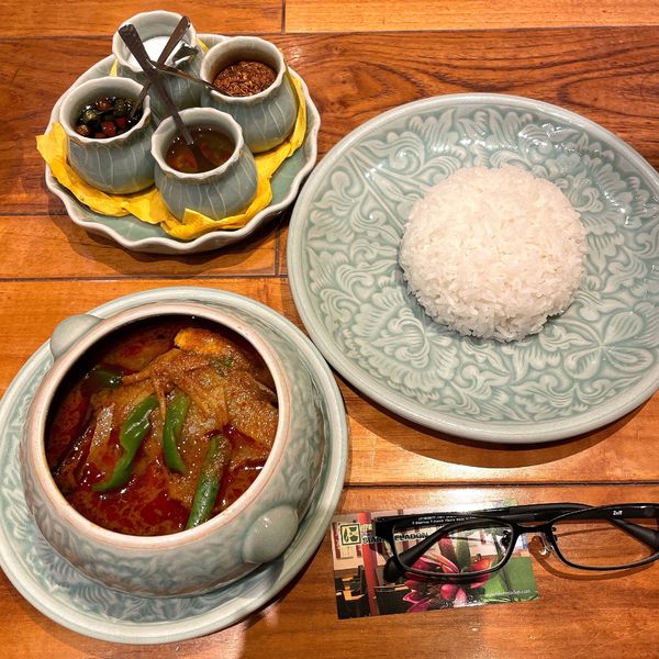 「健康野菜のスパイシースープカレー「ゲーンパー」」@サイアム セラドン 御茶ノ水ソラシティ店の写真