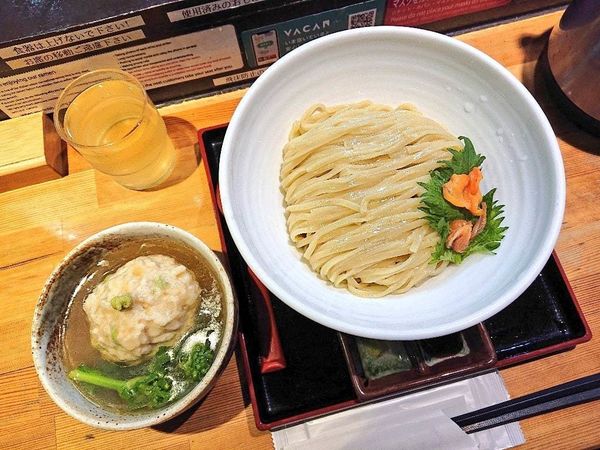 「創作塩つけ麺「山口県光産赤貝」」@ラーメン 巌哲の写真