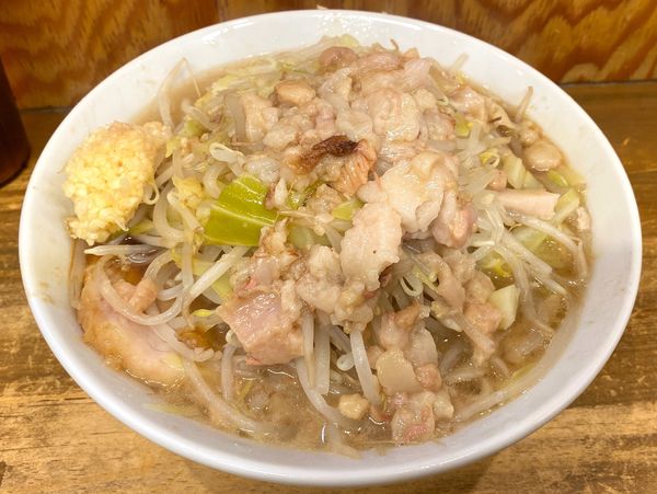 「小ラーメン 750円」@ラーメン二郎 前橋千代田町店の写真