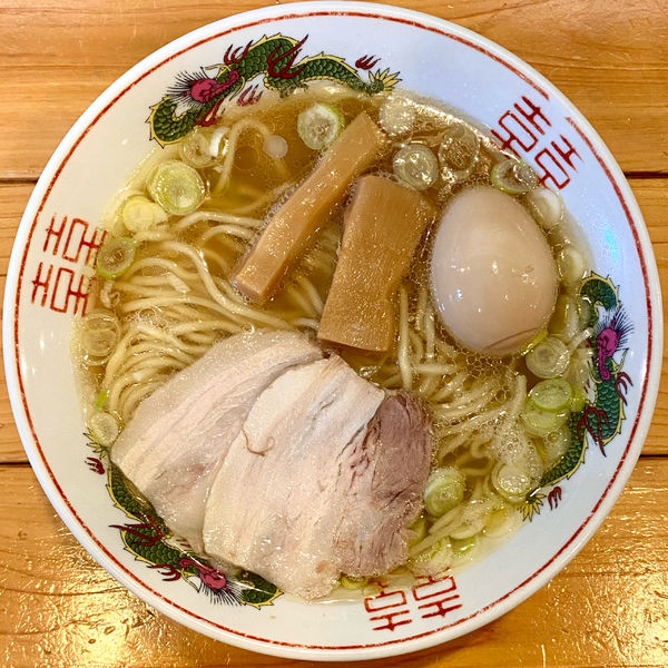 「中華そば（味玉＋120円）」@活龍大衆麺処 真壁屋の写真