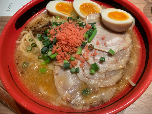 「エビ味噌ラーメン」@えびそば一幻 新千歳空港店の写真