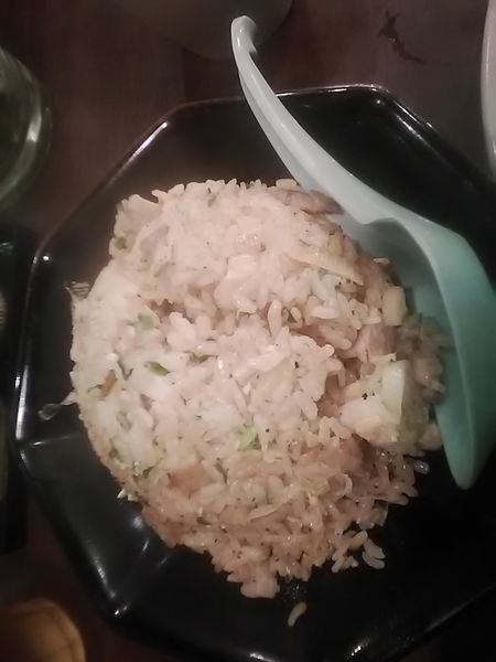 「半チャーハン(330円)」@横濱家系ラーメン 祭家の写真