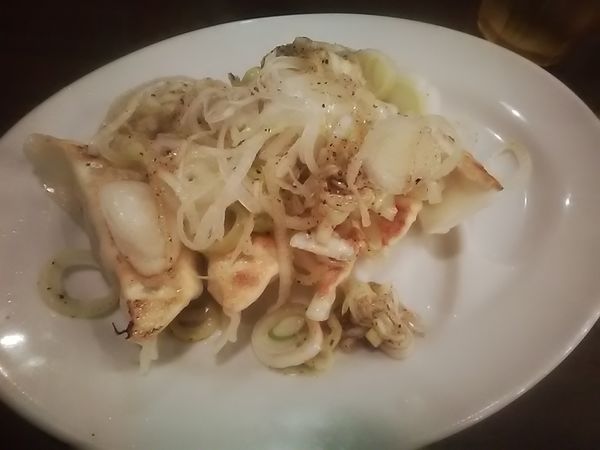 「餃子ねぎまみれ(390円)」@横濱家系ラーメン 祭家の写真