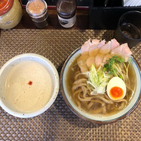 「釜揚げつけ麺」@かしやの写真