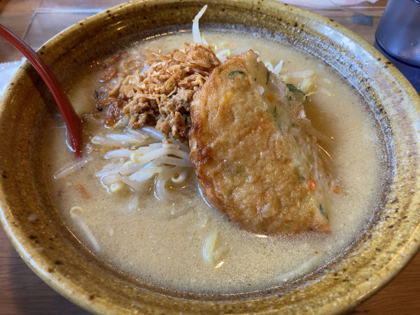 「九州麦味噌らーめん(大盛)」@麺場 田所商店 岩槻店の写真