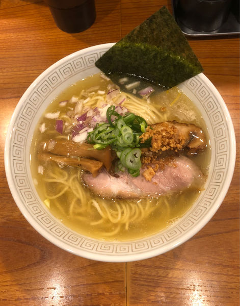 「塩煮干しそば大盛（￥830+100）」@拉麺 瑞笑の写真