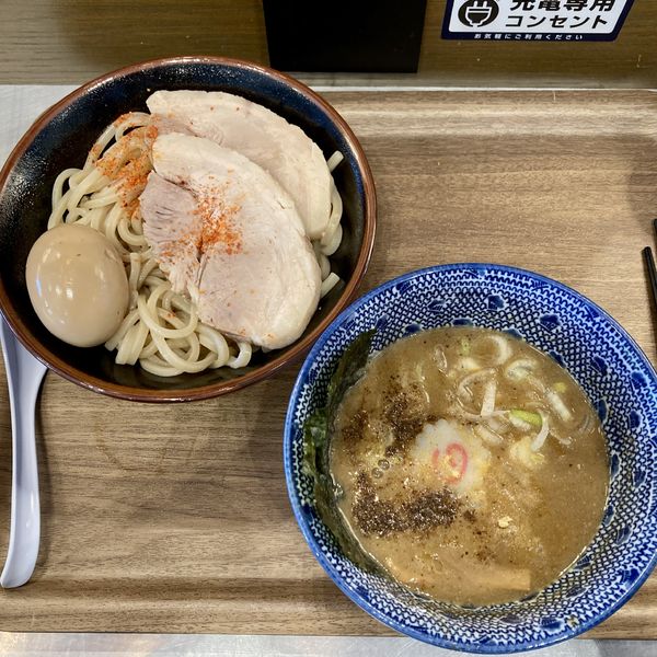 「特製つけめん￥1,050」@白楽 栗山製麺 三井アウトレットパーク 横浜ベイサイド店の写真