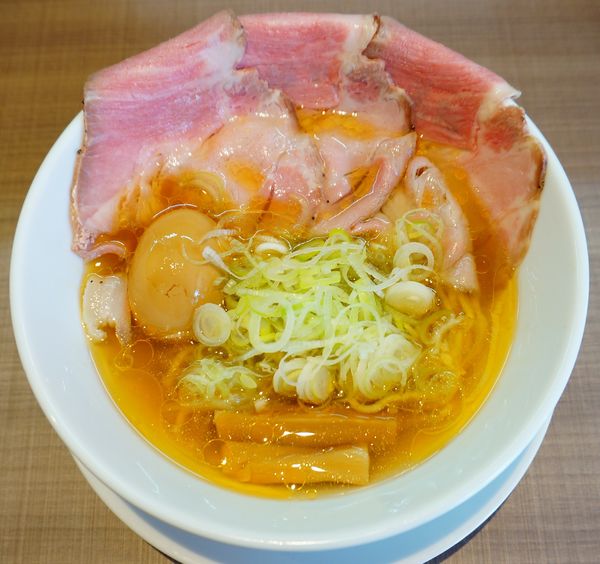 「ORANGE PHANTOM+煮玉子」@東京ラーメンショーセレクション 極み麺「世界が麺で満ちる時」 越谷店の写真
